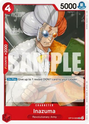 Inazuma (OP13-005) - Carrying On His Will