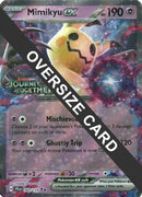 Mimikyu ex (Journey Together Stamped) (069) [Jumbo Cards] Holofoil - Double Rare