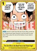 The One Who Is the Most Free Is the Pirate King!!!