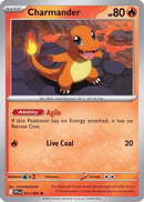Charmander (011) [ME02 Phantasmal Flames] Reverse Holofoil - Common