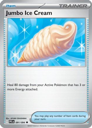 Jumbo Ice Cream (091) [ME02 Phantasmal Flames] Reverse Holofoil - Uncommon