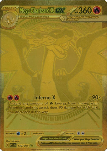 Mega Charizard X ex - 130/094