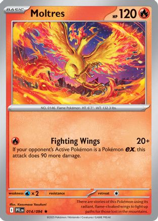 Moltres (014/094) [Deck Exclusives] - Rare