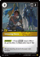 Unsung Hero (167/221) - Spiritforged Foil