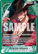 Dracule Mihawk - OP14-020 (Alternate Art) (OP14-020) - The Azure Sea's Seven Foil