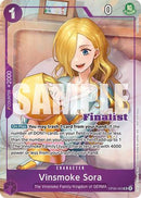 Vinsmoke Sora (CS 25-26 Finalist Card Set 2) (OP06-063) - One Piece Promotion Cards Foil