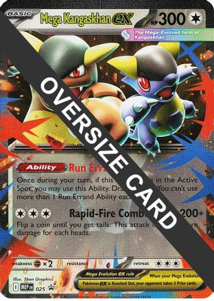 Mega Kangaskhan ex (025) [Jumbo Cards] Holofoil - Promo