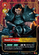 Darius - Hand of Noxus (Metal) (253/298) - Riftbound Organized Play Promotional Cards Foil