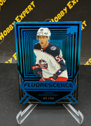 Yegor Chinakov Blue Fluorescence 42/50 - Columbus Blue Jackets