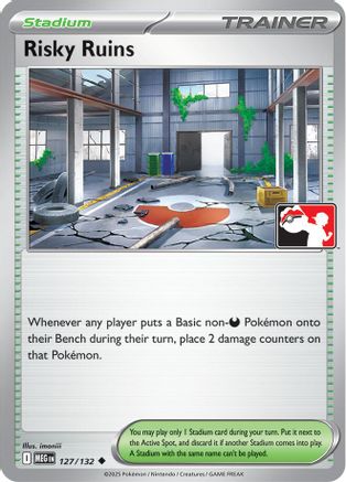 Risky Ruins (127/132) [Prize Pack Series Cards] - Uncommon