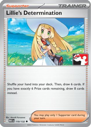 Lillie's Determination (119/132) [Prize Pack Series Cards] - Uncommon