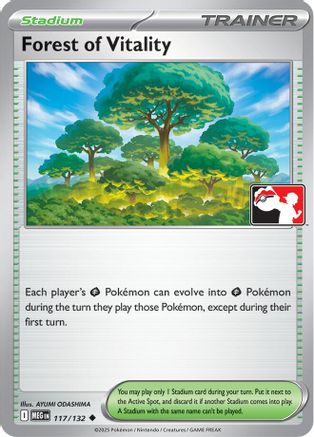 Forest of Vitality (117/132) [Prize Pack Series Cards] Holofoil - Uncommon