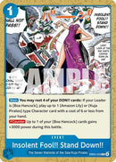 Insolent Fool!! Stand Down!! (EB03-029) - Extra Booster: One Piece Heroines Edition