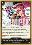 I Knew You People Were Behind This. (EB03-049) - Extra Booster: One Piece Heroines Edition