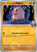 Team Rocket's Diglett (100) [ME Ascended Heroes] Reverse Holofoil - Common