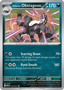 Galarian Obstagoon (132/217) [ME Ascended Heroes] Reverse Holofoil - Uncommon