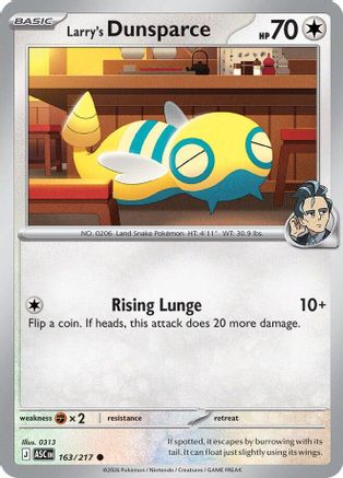Larry's Dunsparce (163) [ME Ascended Heroes] - Common