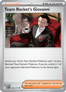 Team Rocket's Giovanni (204) [ME Ascended Heroes] Reverse Holofoil - Uncommon