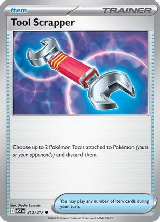Tool Scrapper (212) [ME Ascended Heroes] Reverse Holofoil - Common
