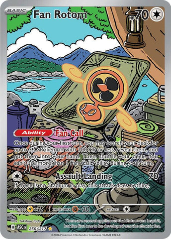 Fan Rotom - 250/217