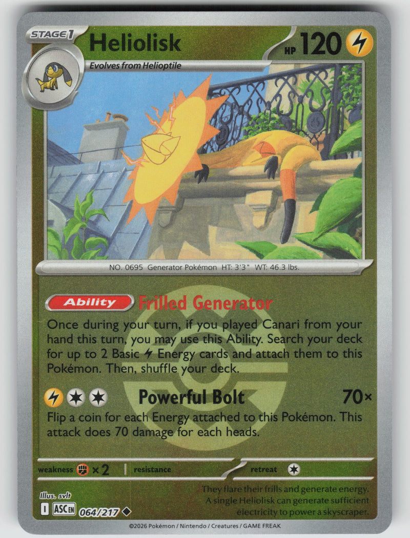 Heliolisk - 064/217 (Quick Ball)
