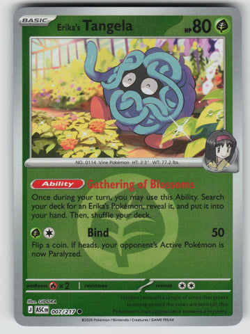 Erika's Tangela - 007/217 (Energy Symbol Pattern)
