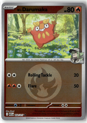 N's Darumaka (Energy Symbol Pattern)
