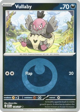 Vullaby (Energy Symbol Pattern) (138) [ME Ascended Heroes] Reverse Holofoil - Common