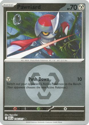 Pawniard (Energy Symbol Pattern) (146) [ME Ascended Heroes] Reverse Holofoil - Common
