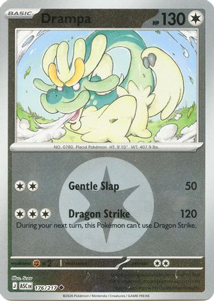 Drampa (Energy Symbol Pattern) (176) [ME Ascended Heroes] Reverse Holofoil - Uncommon