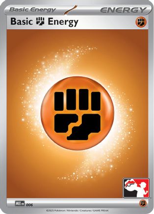 Basic Fighting Energy - MEE (006) [Prize Pack Series Cards] - Common
