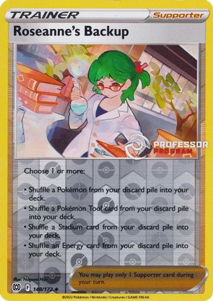 Roseanne's Backup (148) [Professor Program Promos] Reverse Holofoil - Uncommon