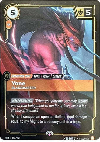 Yone - Blademaster