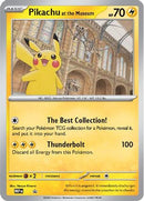 Pikachu at the Museum [Jumbo Cards] - Promo