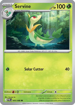 Servine (005) [ME03 Perfect Order] Reverse Holofoil - Common