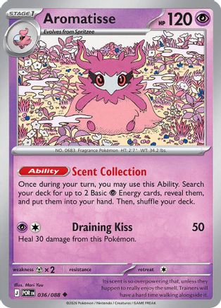 Aromatisse (036) [ME03 Perfect Order] Reverse Holofoil - Uncommon