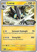 Luxray (Perfect Order Stamped) (028) [Miscellaneous Cards & Products] Holofoil - Rare