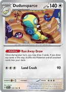 Dudunsparce (Non-Holo) (129/162) [Deck Exclusives] - Rare