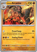 Hisuian Arcanine (Non-Holo) (100/167) [Deck Exclusives] - Rare
