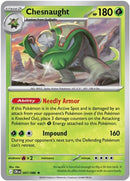 Chesnaught (007) [ME04 Chaos Rising] Holofoil - Rare