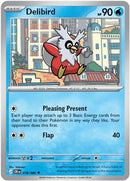 Delibird (018) [ME04 Chaos Rising] Reverse Holofoil - Uncommon