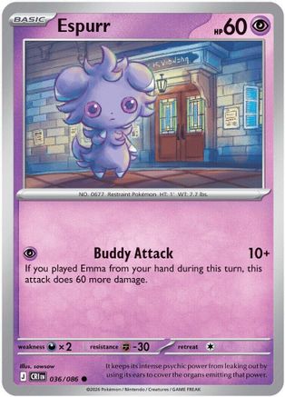 Espurr (036) [ME04 Chaos Rising] - Common