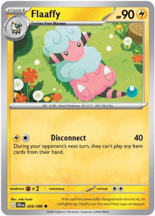 Flaaffy (028) [ME04 Chaos Rising] - Common