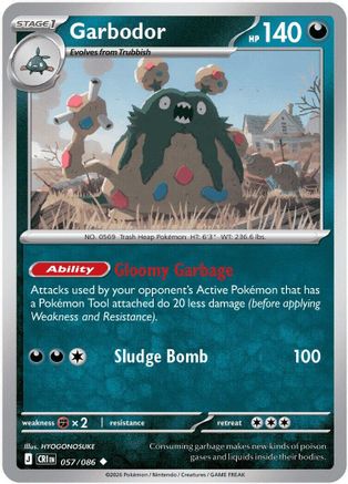 Garbodor (057) [ME04 Chaos Rising] - Uncommon