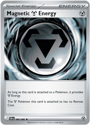 Magnetic M Energy (085) [ME04 Chaos Rising] Reverse Holofoil - Rare