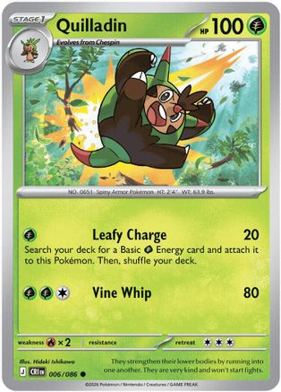 Quilladin (006) [ME04 Chaos Rising] - Common