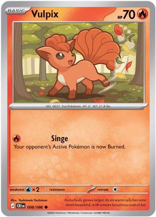 Vulpix (008) [ME04 Chaos Rising] - Common