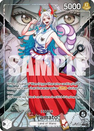 Yamato (079) (Alternate Art) (OP16-079) - The Time of Battle Foil