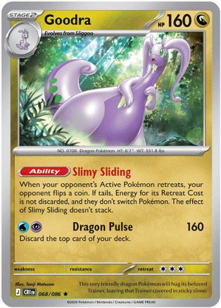 Goodra (Non-Holo) (068/086) [Deck Exclusives] - Uncommon