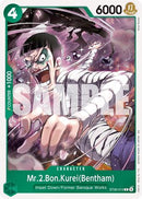 Mr.2.Bon.Kurei(Bentham) (ST30-013) - Starter Deck EX: Luffy & Ace Foil